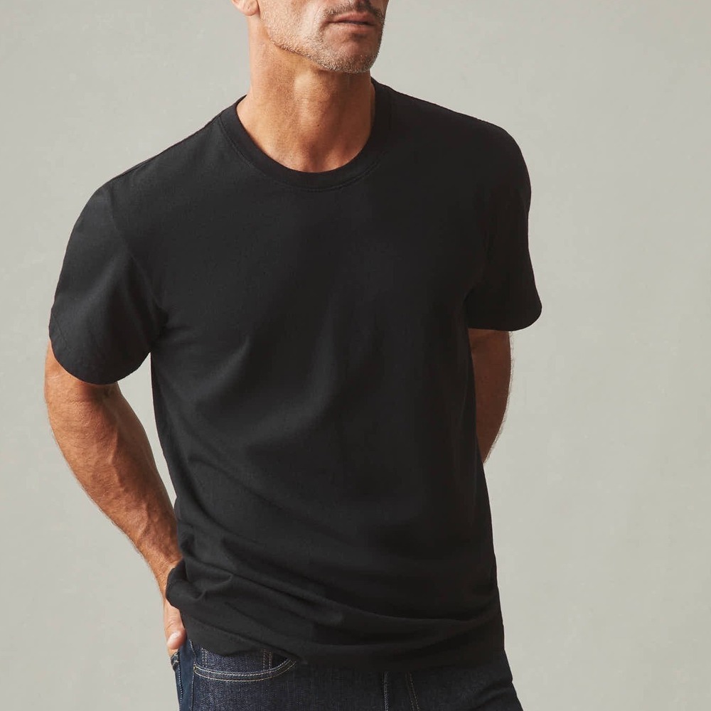 American Giant Classic Black Tee